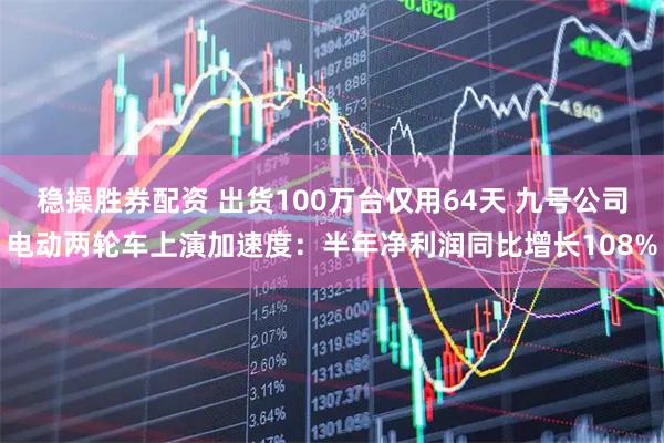 稳操胜券配资 出货100万台仅用64天 九号公司电动两轮车上演加速度：半年净利润同比增长108%