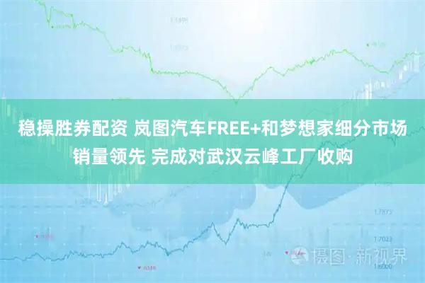 稳操胜券配资 岚图汽车FREE+和梦想家细分市场销量领先 完成对武汉云峰工厂收购